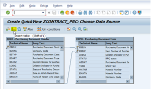 Quick View Data Source Insert Table - 3